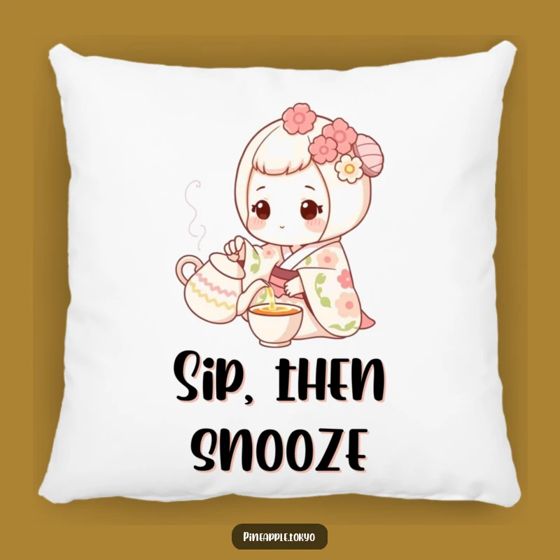Funny Mochi Kimono Pillow: Cozy Comfort with Delicate, Hilarious Touches!