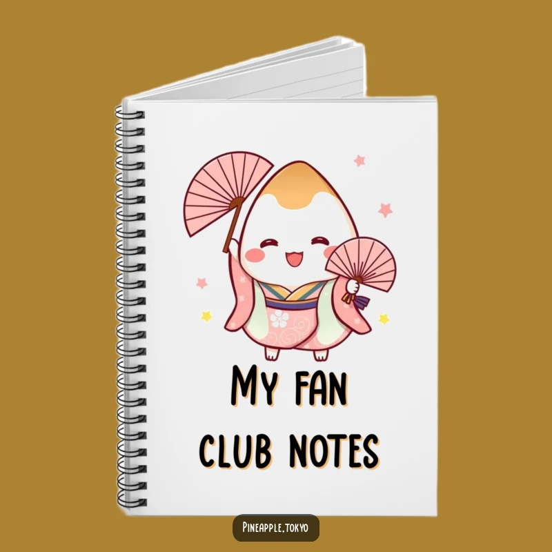 Funny Onigiri Kimono Notebook: Jot Down Your Cheerful Ideas