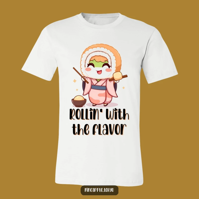 Funny Sushi Kimono T-Shirt: Adorable Japanese Foodie Apparel