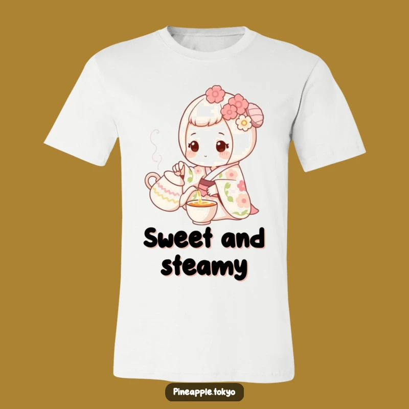 Funny Mochi Kimono T-Shirt: Sweet Moments in Hilarious Style!